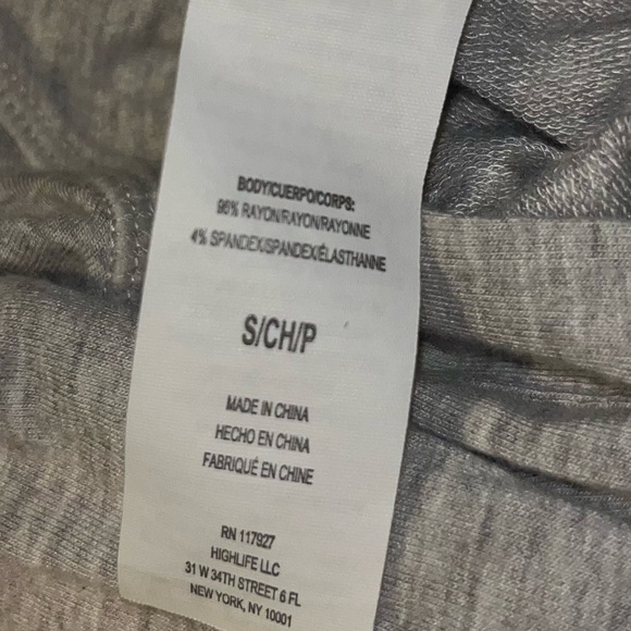 Gaiam Hooded Cardigan Soft Heather Grey Thumb Holes Size Small - Picture 6 of 7